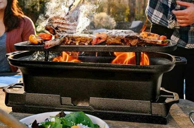 Lodge Cast Iron Sportsman’s Grill