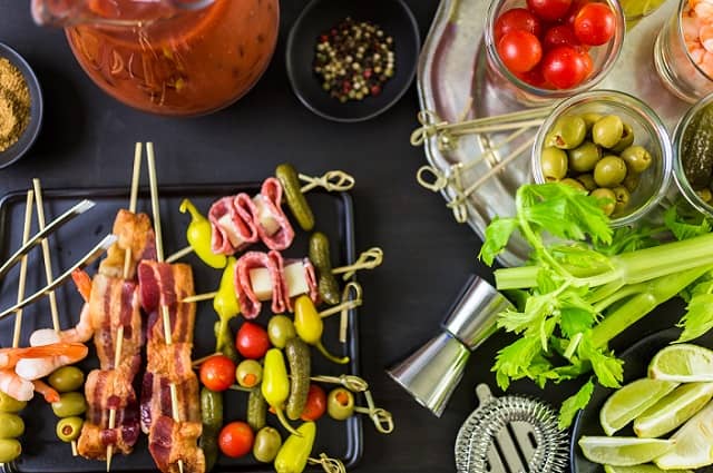 How to Set up a Bloody Mary Bar for Holiday Parties